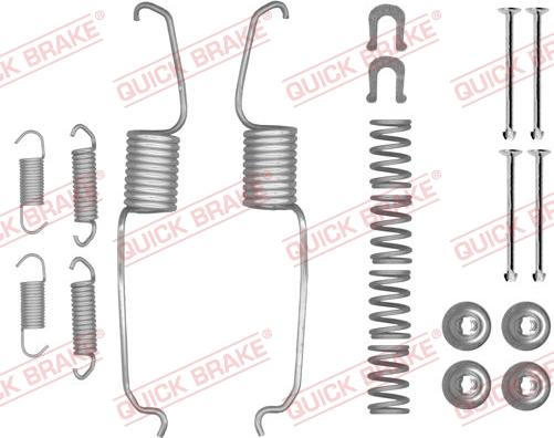 Kawe 105-0853 - Kit accessori, Ganasce freno autozon.pro