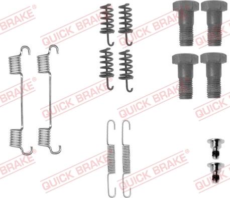 Kawe 105-0867 - Kit accessori, Ganasce freno stazionamento autozon.pro