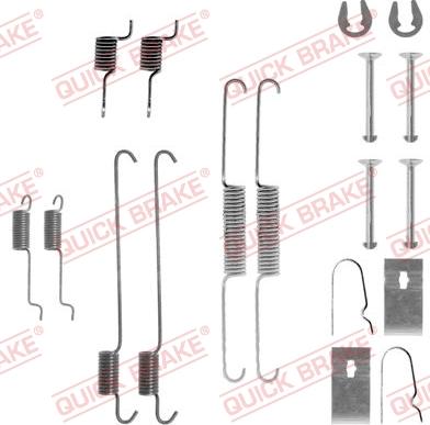 Kawe 105-0815 - Kit accessori, Ganasce freno autozon.pro