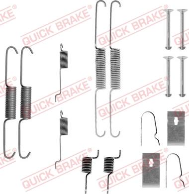 Kawe 105-0811 - Kit accessori, Ganasce freno autozon.pro