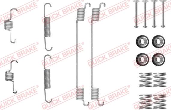 Kawe 105-0889 - Kit accessori, Ganasce freno autozon.pro