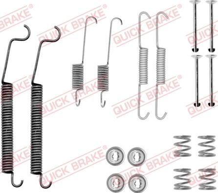 Kawe 105-0830 - Kit accessori, Ganasce freno autozon.pro