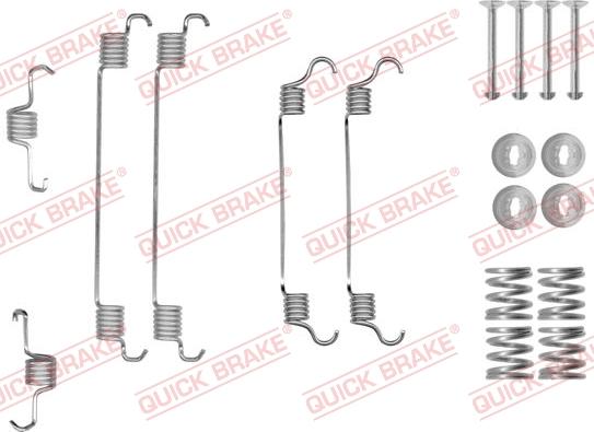 Kawe 105-0820 - Kit accessori, Ganasce freno autozon.pro