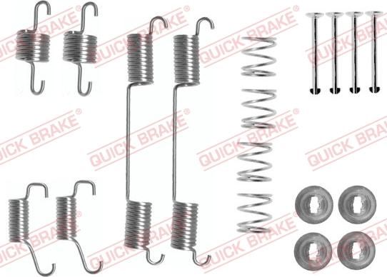 Kawe 105-0828 - Kit accessori, Ganasce freno autozon.pro