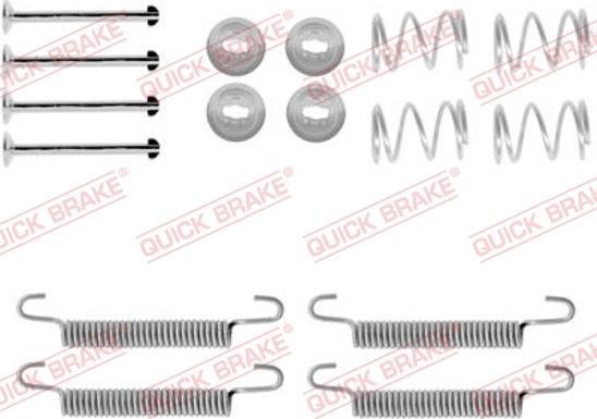 Kawe 105-0791 - Kit accessori, Ganasce freno stazionamento autozon.pro