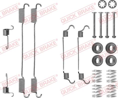 Kawe 105-0740 - Kit accessori, Ganasce freno autozon.pro