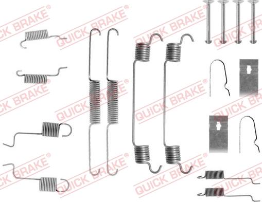 Kawe 105-0742 - Kit accessori, Ganasce freno autozon.pro