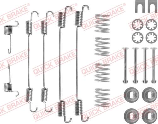 Kawe 105-0747 - Kit accessori, Ganasce freno autozon.pro