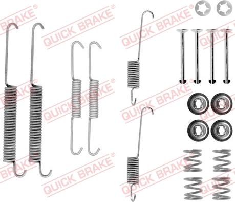 Kawe 105-0754 - Kit accessori, Ganasce freno autozon.pro