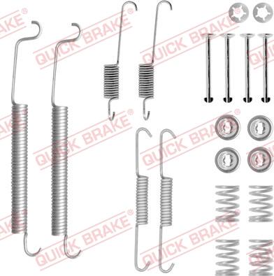 Kawe 105-0756 - Kit accessori, Ganasce freno autozon.pro