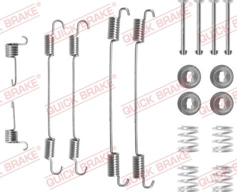 Kawe 105-0750 - Kit accessori, Ganasce freno autozon.pro