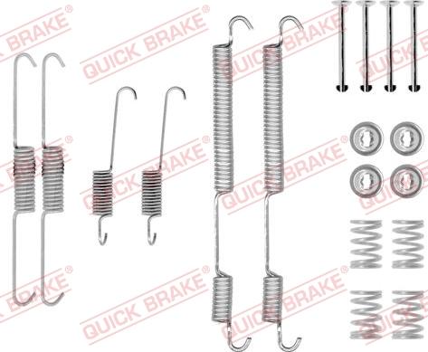 Kawe 105-0753 - Kit accessori, Ganasce freno autozon.pro