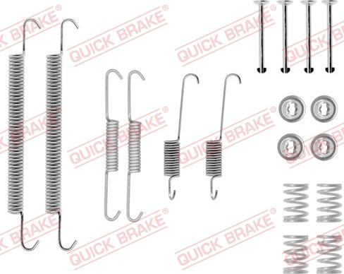 Kawe 105-0757 - Kit accessori, Ganasce freno autozon.pro