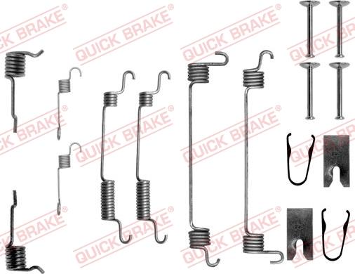 Kawe 105-0764 - Kit accessori, Ganasce freno autozon.pro