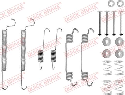 Kawe 105-0766 - Kit accessori, Ganasce freno autozon.pro