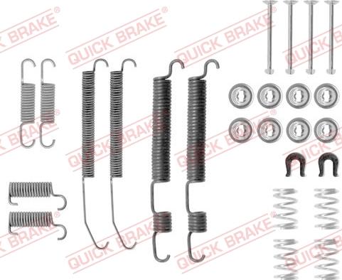 Kawe 105-0762 - Kit accessori, Ganasce freno autozon.pro