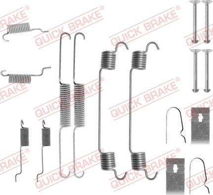 Kawe 105-0767 - Kit accessori, Ganasce freno autozon.pro