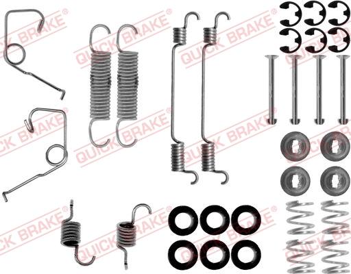 Kawe 105-0705 - Kit accessori, Ganasce freno autozon.pro