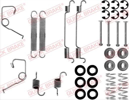 Kawe 105-0706 - Kit accessori, Ganasce freno autozon.pro