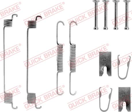 Kawe 105-0789 - Kit accessori, Ganasce freno autozon.pro