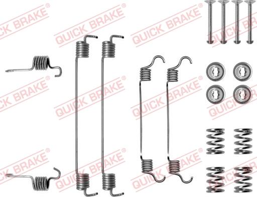 Kawe 105-0784 - Kit accessori, Ganasce freno autozon.pro