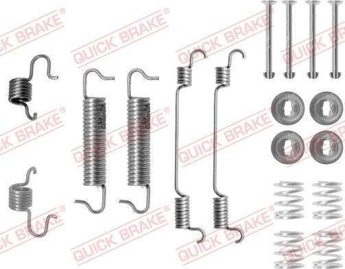 Kawe 105-0780 - Kit accessori, Ganasce freno autozon.pro