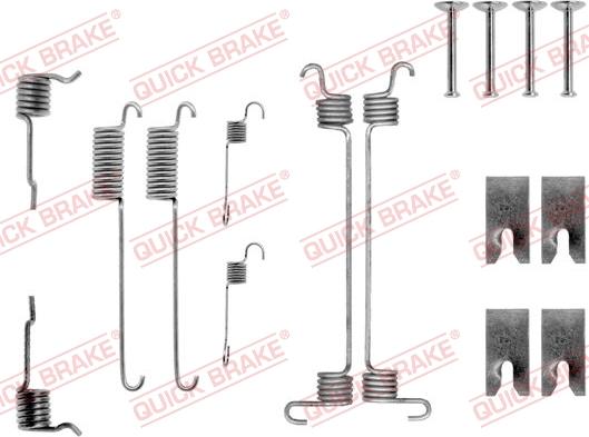 Kawe 105-0731 - Kit accessori, Ganasce freno autozon.pro