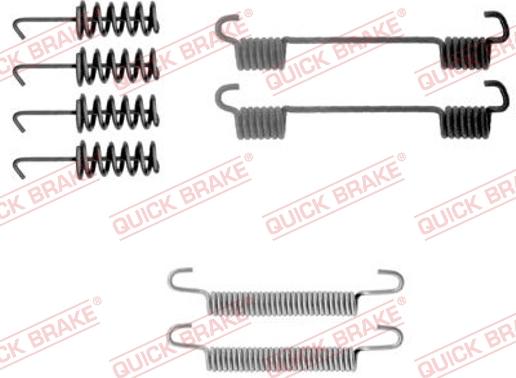 Kawe 105-0775 - Kit accessori, Ganasce freno stazionamento autozon.pro