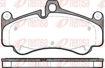 ACDelco AC0581765D - Kit pastiglie freno, Freno a disco autozon.pro