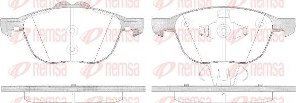 Kawe 1082 50 - Kit pastiglie freno, Freno a disco autozon.pro