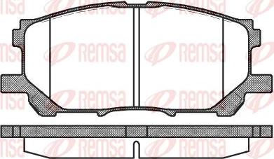 Kawe 1039 00 - Kit pastiglie freno, Freno a disco autozon.pro