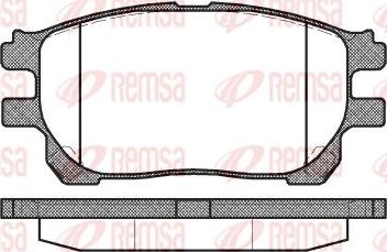 Kawe 1143 00 - Kit pastiglie freno, Freno a disco autozon.pro