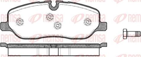 Kawe 1158 00 - Kit pastiglie freno, Freno a disco autozon.pro