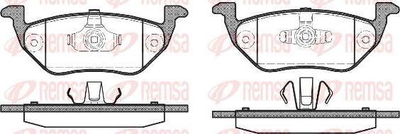 Kawe 1125 00 - Kit pastiglie freno, Freno a disco autozon.pro