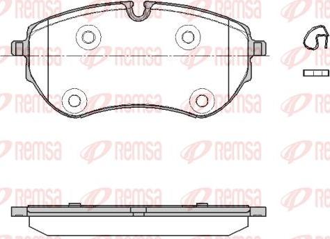 Kawe 1853 00 - Kit pastiglie freno, Freno a disco autozon.pro