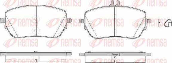 Kawe 1827 00 - Kit pastiglie freno, Freno a disco autozon.pro