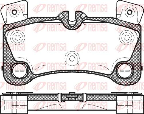 Kawe 1346 00 - Kit pastiglie freno, Freno a disco autozon.pro