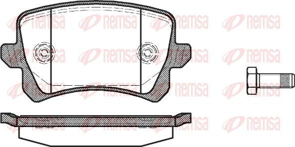 Kawe 1342 00 - Kit pastiglie freno, Freno a disco autozon.pro