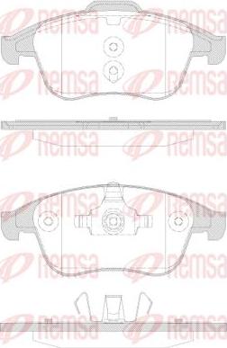 Kawe 1350 30 - Kit pastiglie freno, Freno a disco autozon.pro