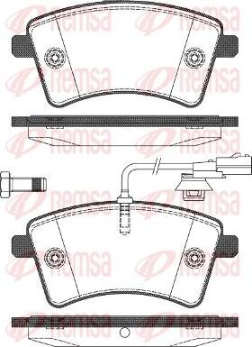 Kawe 1351 01 - Kit pastiglie freno, Freno a disco autozon.pro