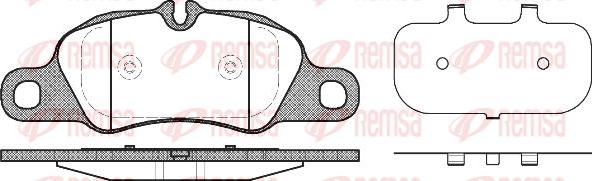 Kawe 1366 00 - Kit pastiglie freno, Freno a disco autozon.pro