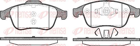 Kawe 1389 00 - Kit pastiglie freno, Freno a disco autozon.pro