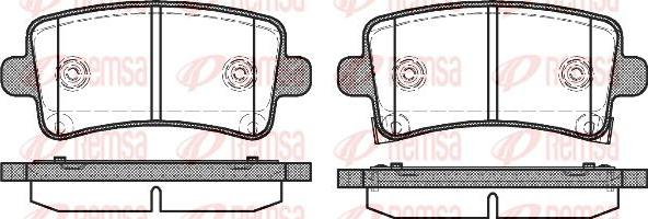 Kawe 1388 04 - Kit pastiglie freno, Freno a disco autozon.pro