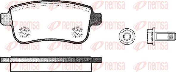 Kawe 1387 00 - Kit pastiglie freno, Freno a disco autozon.pro