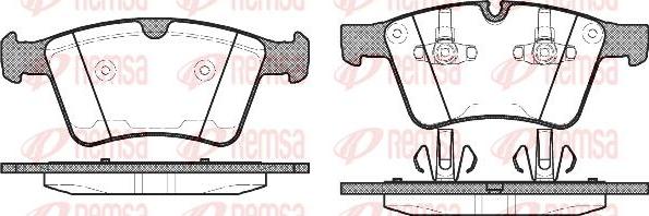 Kawe 1370 00 - Kit pastiglie freno, Freno a disco autozon.pro