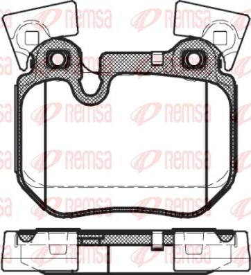 Kawe 1373 00 - Kit pastiglie freno, Freno a disco autozon.pro