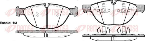 Kawe 1298 00 - Kit pastiglie freno, Freno a disco autozon.pro