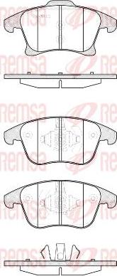 Kawe 1249 20 - Kit pastiglie freno, Freno a disco autozon.pro