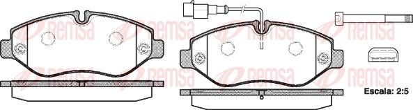 Kawe 1245 02 - Kit pastiglie freno, Freno a disco autozon.pro