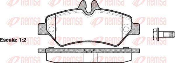 Kawe 1246 00 - Kit pastiglie freno, Freno a disco autozon.pro